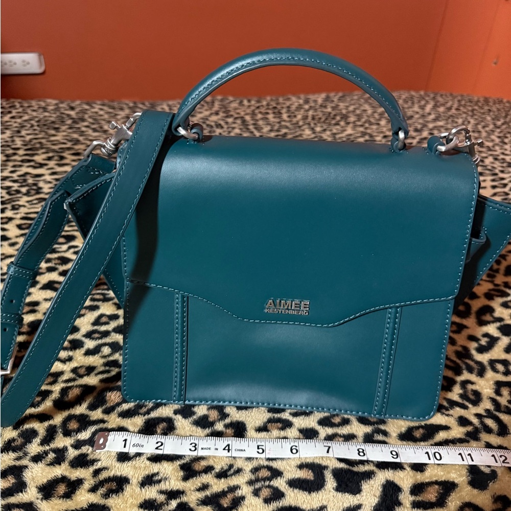 Aimee Kestenberg Blue Satchel Bag